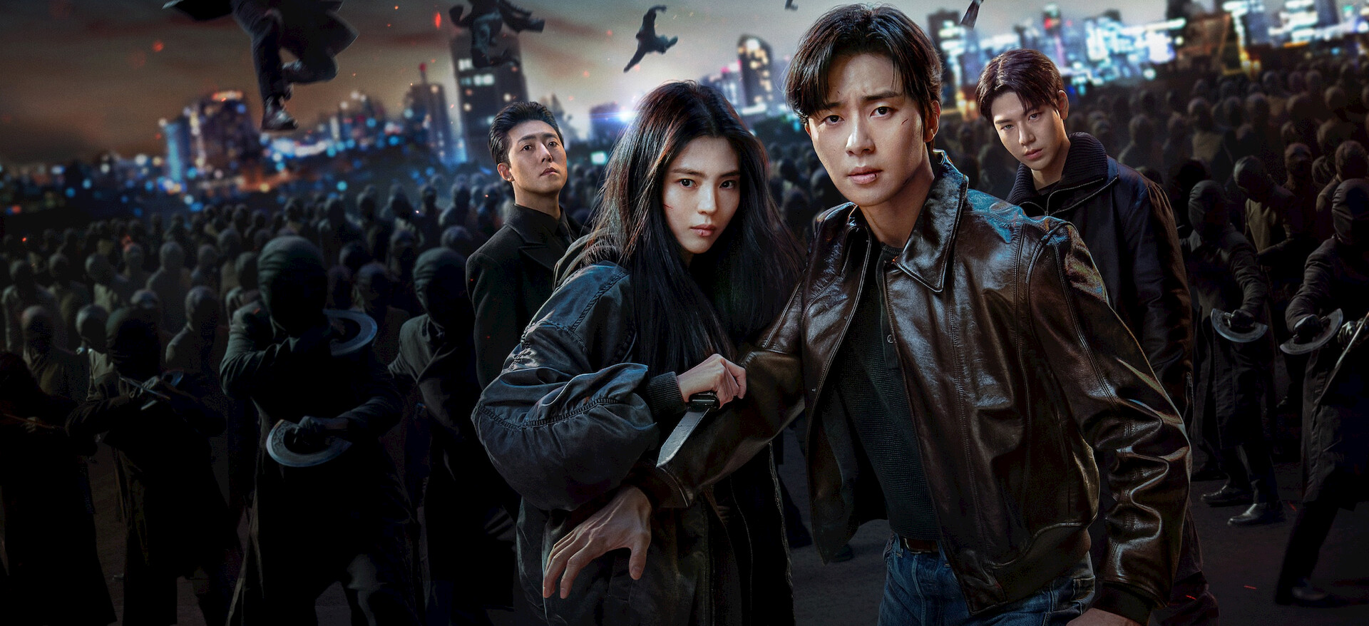 Imagem promocional oficial de A Criatura de Gyeongseong (Gyeongseong Creature) na Netflix
